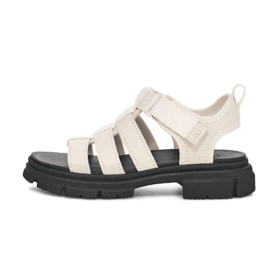(Youth) UGG Sandals 'White Black'