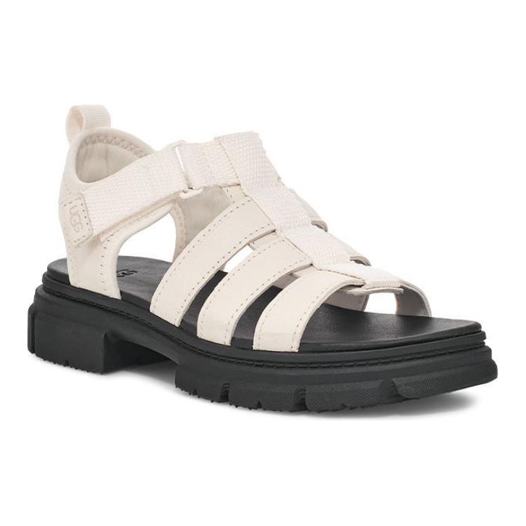 Lookbook (Youth) UGG Sandals 'White Black' 1152817-JSM