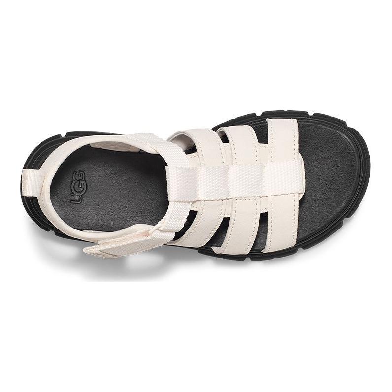 Shop (Youth) UGG Sandals 'White Black' 1152817-JSM