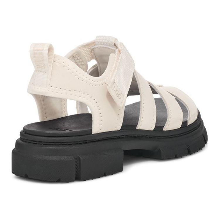 Purchase (Youth) UGG Sandals 'White Black' 1152817-JSM