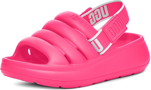 大童 UGG 印花舒適時尚涼拖 粉紅色 Order 大童 UGG 印花舒適時尚涼拖 粉紅色