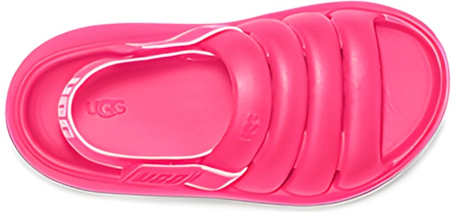 大童 UGG 印花舒適時尚涼拖 粉紅色 Lookbook 大童 UGG 印花舒適時尚涼拖 粉紅色