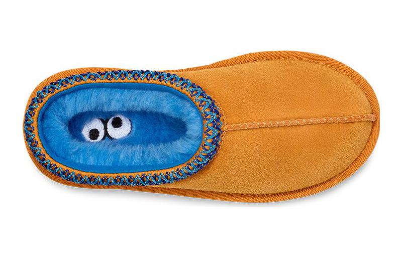 Lookbook (JR) UGG Tasman II Pantofole Cookie Monster Marrone 1147214K-BRN