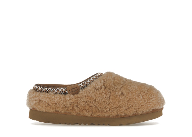 (Youth) UGG Tasman Maxi Curly Slipper 'Chestnut' 1158256K-CHE