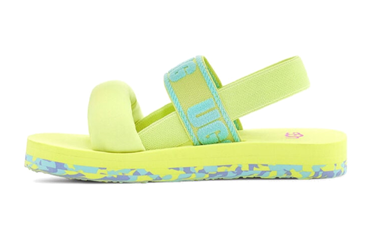 (Youth) UGG Zuma Sling Slide Pollen Paint Swirl 1117239K-PPSW