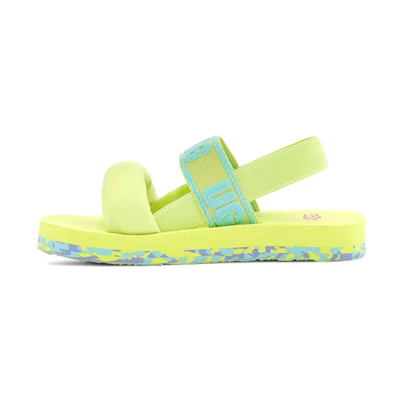 (Youth) UGG Zuma Sling Slide Pollen Paint Swirl