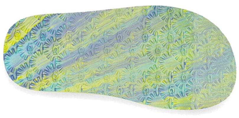 (Youth) UGG Zuma Sling Slide Pollen Paint Swirl 1117239K-PPSW Details for (Youth) UGG Zuma Sling Slide Pollen Paint Swirl 1117239K-PPSW