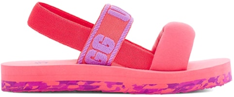 大童 UGG Zuma Slide 舒適輕便露指休閒涼鞋 草莓紅 Order 大童 UGG Zuma Slide 舒適輕便露指休閒涼鞋 草莓紅