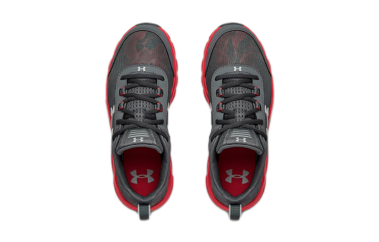 Shop (JR) Under Armour Assert 8 ''Zwart Rood'' 3022100-102