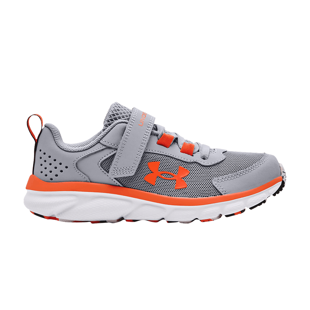 (Youth) Under Armour Assert 9 AC 'Pitch Grey Chestnut Red' 3024635-106