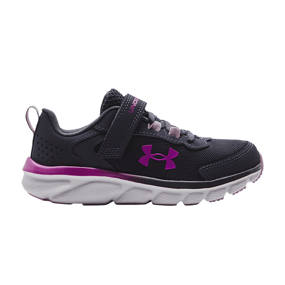 (Youth) Under Armour Assert 9 AC 'Tempered Steel Pink Fog' 3024636-501