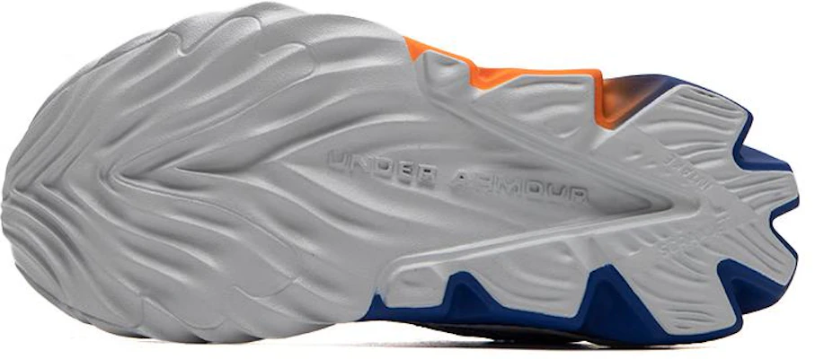(JR) Under Armour BPS Scramjet 4 ''Bleu Orange Gris'' 3024209-404 Shop (JR) Under Armour BPS Scramjet 4 ''Bleu Orange Gris'' 3024209-404