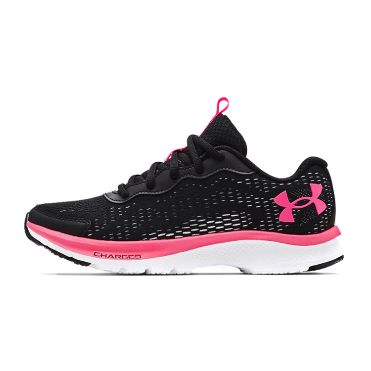(Youth) Under Armour Charged Bandit 7 'Black Pink' 3024350-001