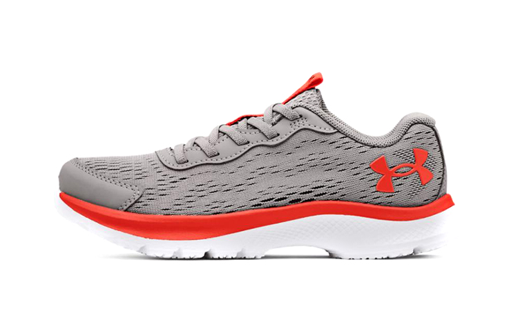 (Youth) Under Armour Charged Bandit 7 'Grey Wolf Orange' 3024344-101