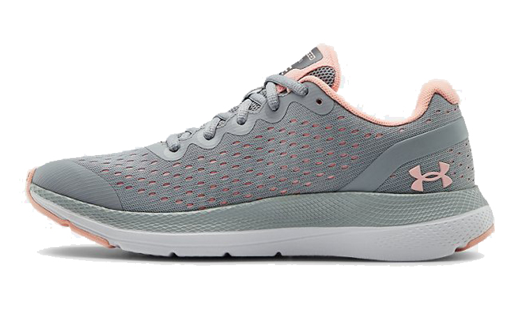 (Youth) Under Armour Charged Impulse 'Gray Pink White' 3022940-100
