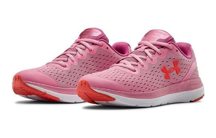 Lookbook (JR) UAチャージドインパルス ピンク/白/オレンジ 3022940-601