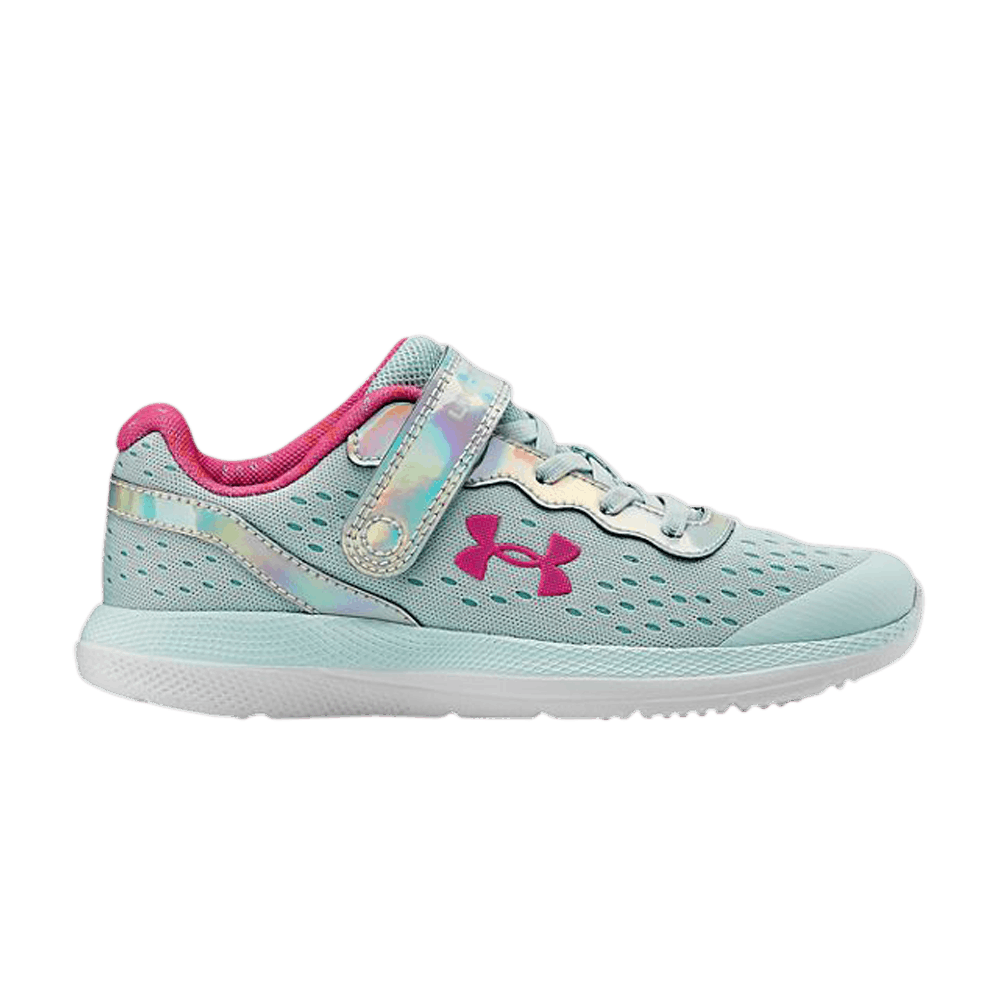 (Youth) Under Armour Charged Impulse Prism 'Rift Blue Iridescent' 3023204-400