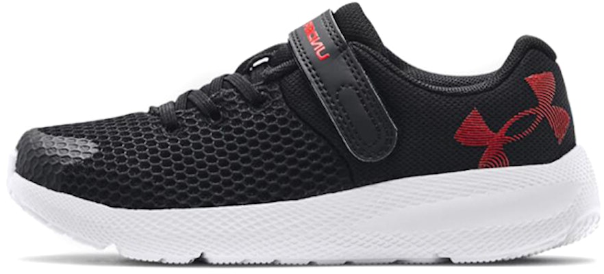 (JR) Under Armour Charged Pursuit 2 AC 'Big Logo - Hitam Putih' 3024485-001 Buy (JR) Under Armour Charged Pursuit 2 AC 'Big Logo - Hitam Putih' 3024485-001