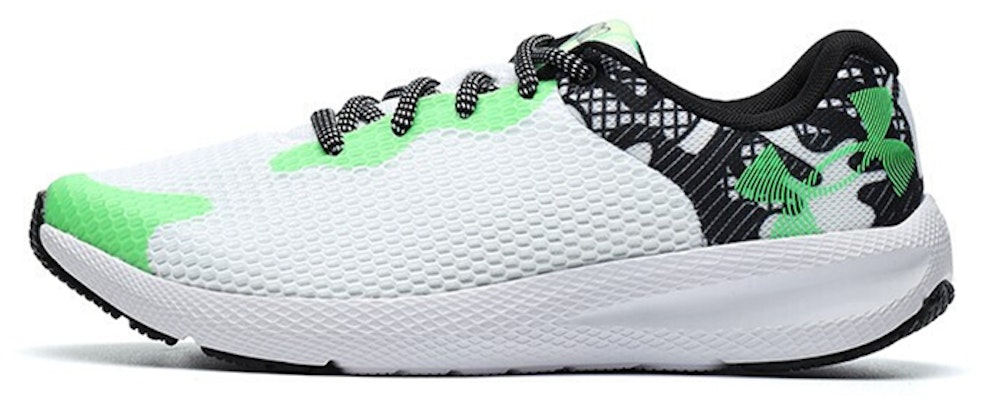 (JR) Under Armour Charged Pursuit 2 BL 'Blanco Verde' 3024746-100 Buy (JR) Under Armour Charged Pursuit 2 BL 'Blanco Verde' 3024746-100