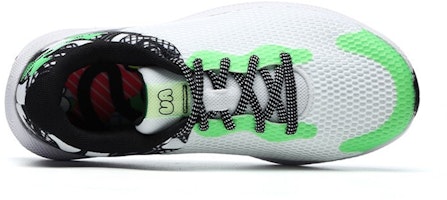 大童 Under Armour Pursuit Charged 2 BL 低帮 兒童跑步鞋 白綠 Lookbook 大童 Under Armour Pursuit Charged 2 BL 低帮 兒童跑步鞋 白綠