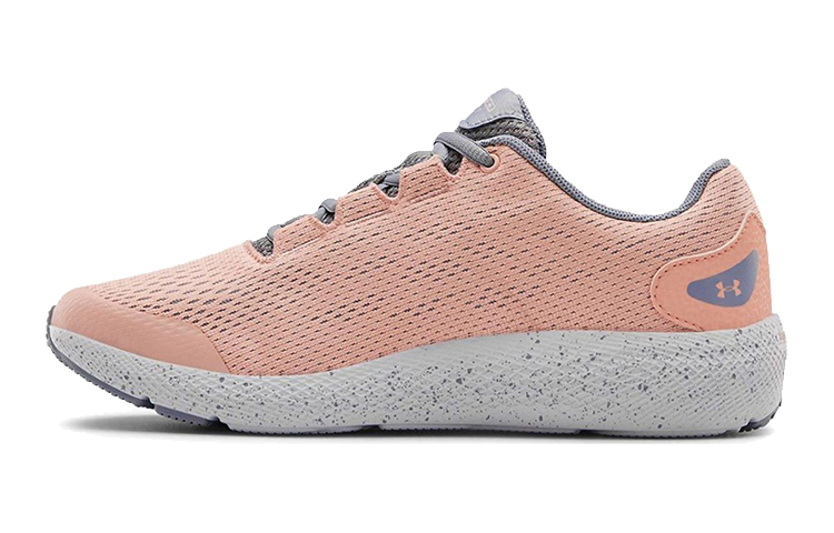 (Youth) UA Charged Pursuit 2 Sneakers Pink/Grey