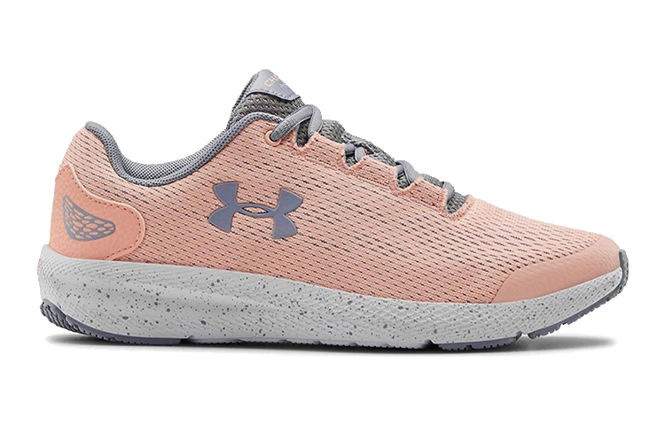 (Youth) UA Charged Pursuit 2 Sneakers Pink/Grey 圖 2