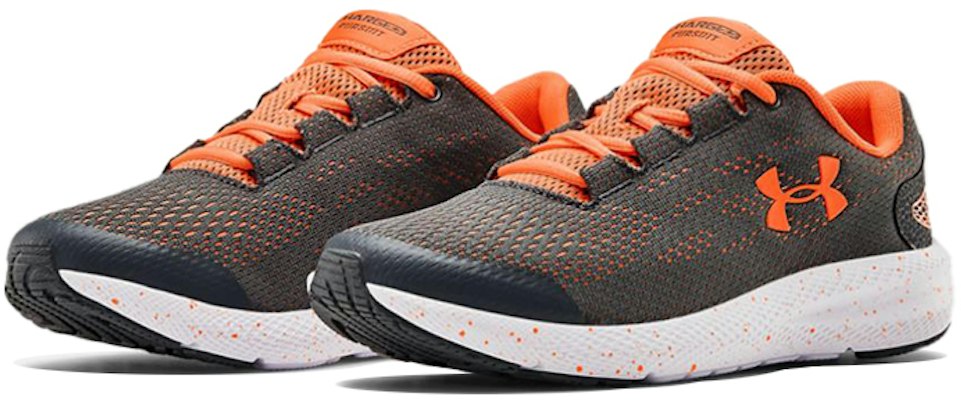 (JR) Under Armour Charged Pursuit 2 Kasut Sukan Kelabu/Jingga 3022860-100 Lookbook (JR) Under Armour Charged Pursuit 2 Kasut Sukan Kelabu/Jingga 3022860-100
