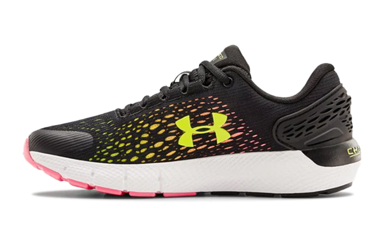 (Youth) Under Armour Charged Rogue 2 'Black Pink' 3022868-004
