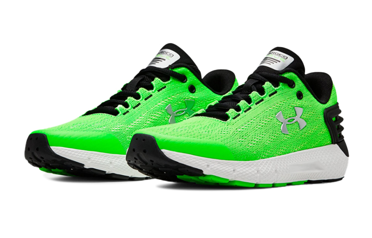 Lookbook (Youth) Under Armour Charged Rogue 'Black Green' 3021612-300