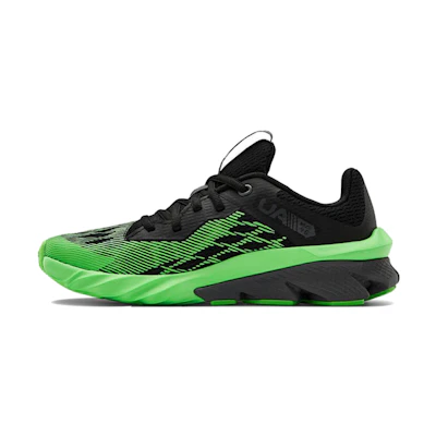 (Youth) UA Charged Scramjet 3 Sports Shoes Green/Black