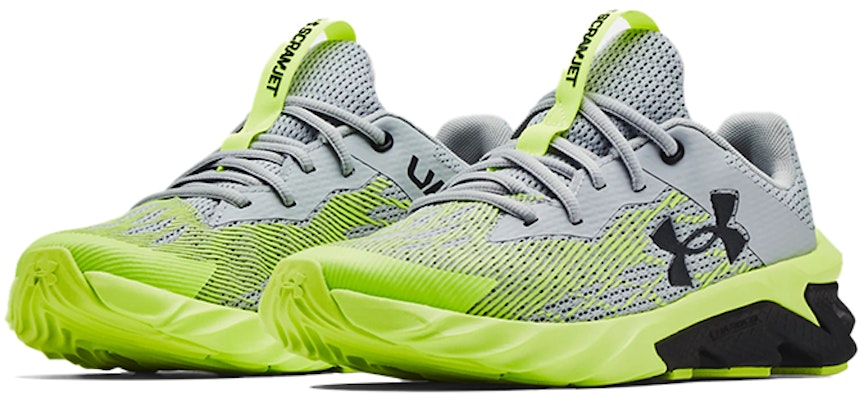 (JR) Under Armour Charged Scramjet 3 Sepatu Olahraga Abu/kuning 3022611-102 Lookbook (JR) Under Armour Charged Scramjet 3 Sepatu Olahraga Abu/kuning 3022611-102