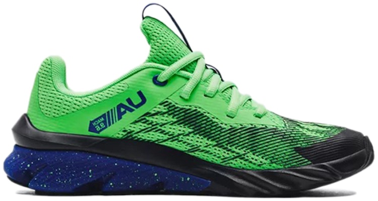 (JR) Under Armour Charged Scramjet 3 Low-Top Groen/Zwart 3022611-303 Order (JR) Under Armour Charged Scramjet 3 Low-Top Groen/Zwart 3022611-303