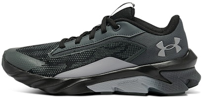 (Youth) Under Armour Charged Scramjet 4 'Black Grey' 3024208-100 (Youth) Under Armour Charged Scramjet 4 'Black Grey' 3024208-100