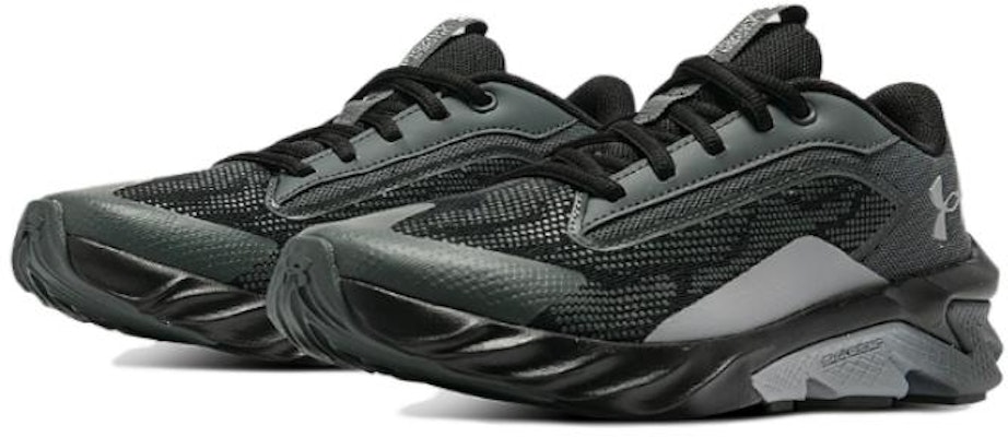 (JR) Under Armour Charged Scramjet 4 'Hitam Kelabu' 3024208-100 Lookbook (JR) Under Armour Charged Scramjet 4 'Hitam Kelabu' 3024208-100