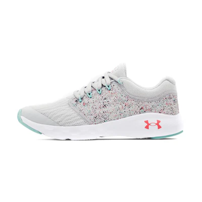 (Youth) UA Charged Vantage 'Paint Splatter Light Grey'