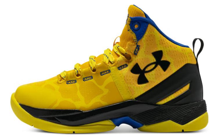(Youth) Under Armour Curry 2 Retro 'Double Bang' 3026303-700