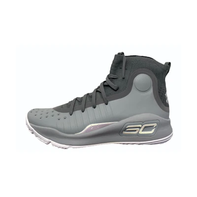 (Youth) UA Curry 4 Mid 'Overcast Grey'
