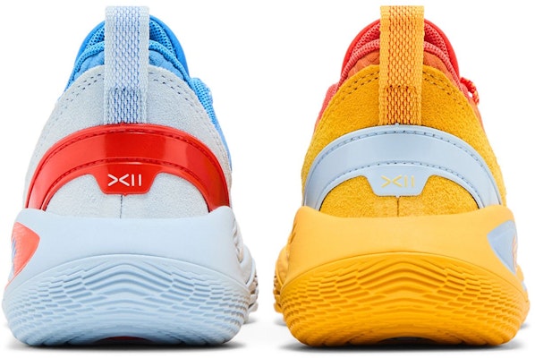 (JR) Under Armour Curry Flow 12 'What The Bay' Sneakers 6006147-453 Sizing (JR) Under Armour Curry Flow 12 'What The Bay' Sneakers 6006147-453