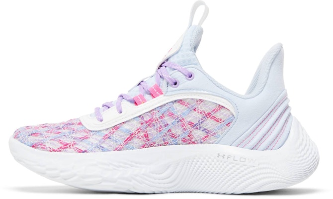 大童 Under Armour Curry 9 Flow 庫里 減震防滑 低幫 實戰籃球鞋 藍紫色 Lookbook 大童 Under Armour Curry 9 Flow 庫里 減震防滑 低幫 實戰籃球鞋 藍紫色
