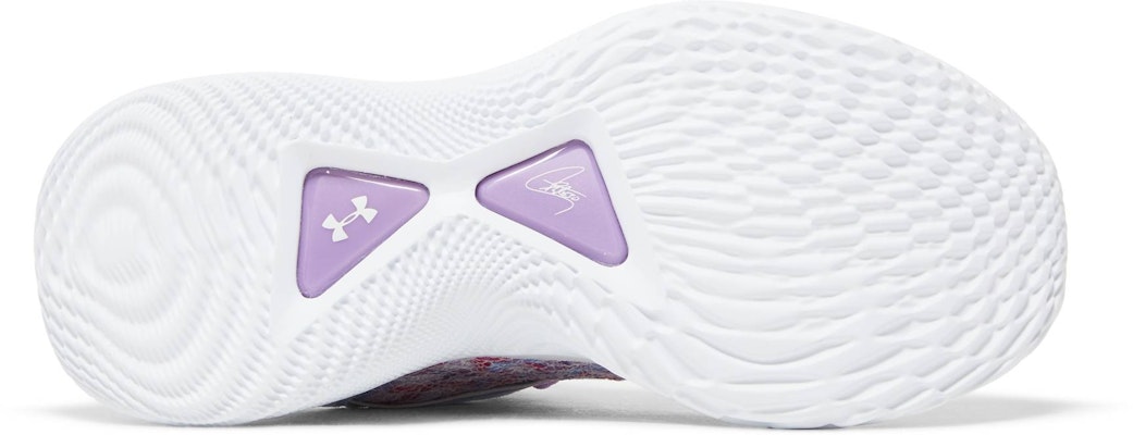 大童 Under Armour Curry 9 Flow 庫里 減震防滑 低幫 實戰籃球鞋 藍紫色 Shop 大童 Under Armour Curry 9 Flow 庫里 減震防滑 低幫 實戰籃球鞋 藍紫色