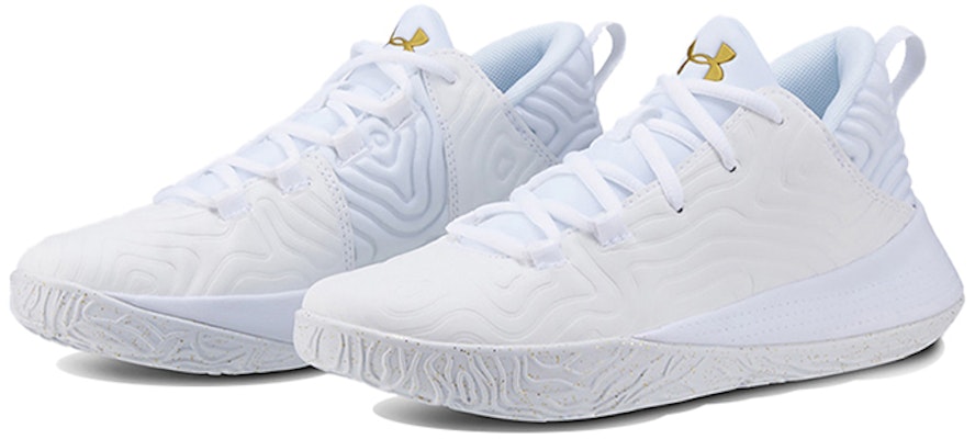 GS大童 Under Armour Escalate Syn 實戰籃球鞋 白 Lookbook GS大童 Under Armour Escalate Syn 實戰籃球鞋 白