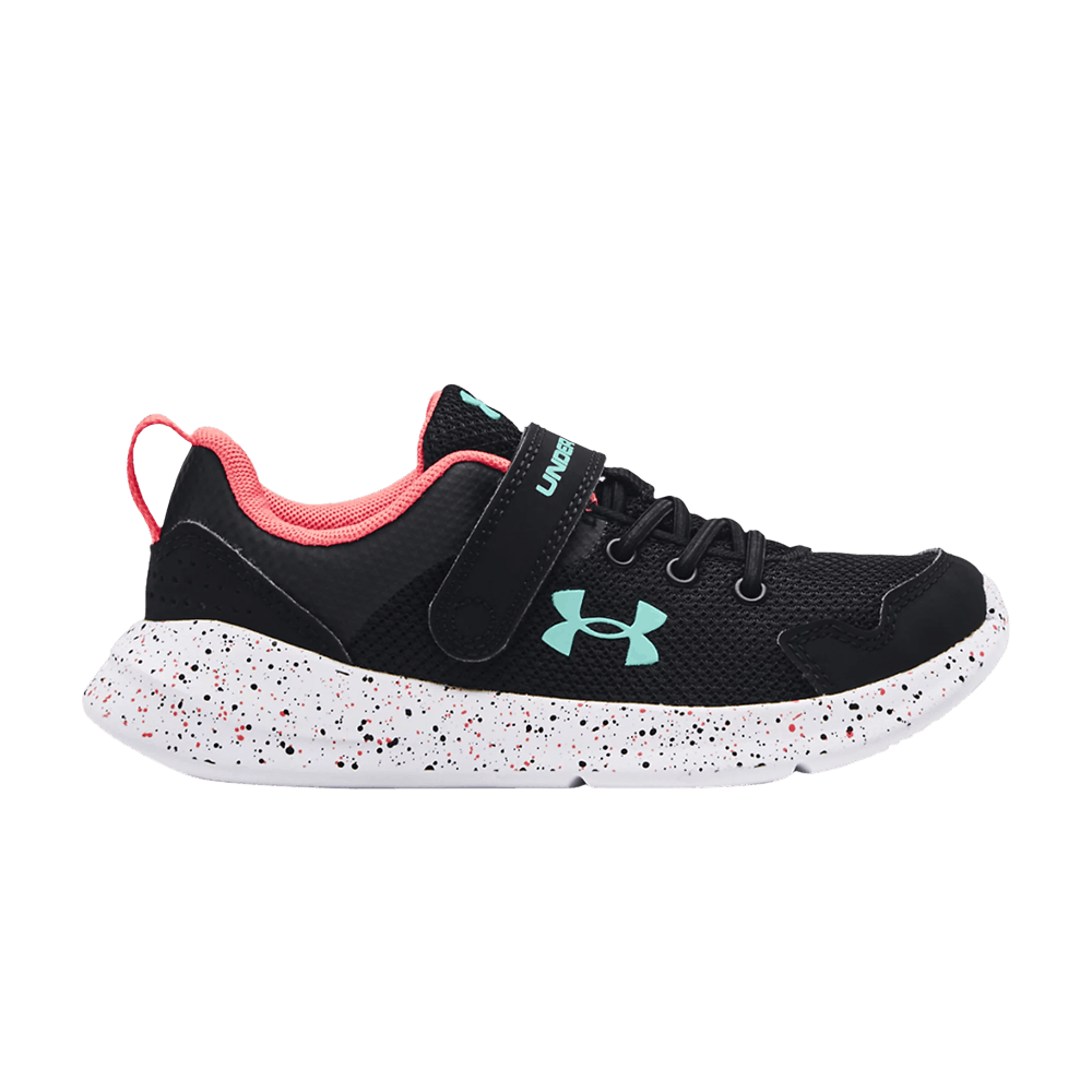 (Youth) Under Armour Essential NM 'Paint Splatter - Black Tile Blue' 3024847-001
