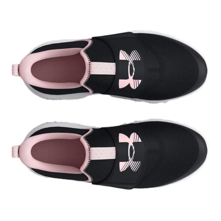 Lookbook (JR) 언더아머 플래시 '블랙 프라임 핑크' 3026722-001