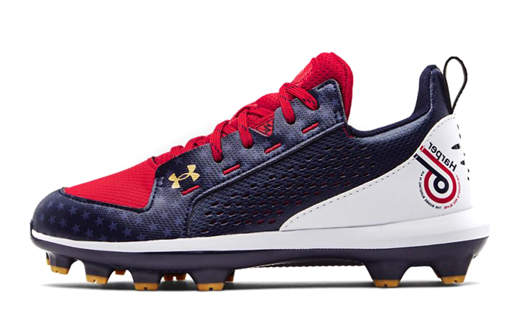 (Youth) Under Armour Harper 6 Low TPU 'USA Jr' 3025270-100