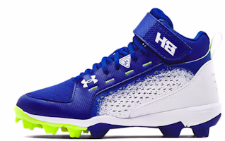(Youth) Under Armour Harper 6 Mid RM JR 'Blue White' 3024325-400 (Youth) Under Armour Harper 6 Mid RM JR 'Blue White' 3024325-400