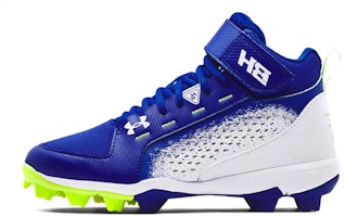 (Youth) Under Armour Harper 6 Mid RM JR 'Blue White' 3024325-400 (Youth) Under Armour Harper 6 Mid RM JR 'Blue White' 3024325-400