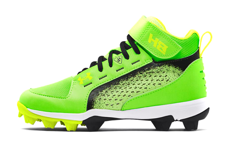 (Youth) Under Armour Harper 6 Mid RM JR 'Green' 3024325-300