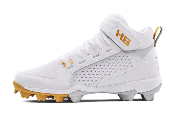 (Youth) Under Armour Harper 6 Mid RM JR 'White' 3024325-100