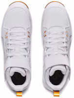 Shop 大童 Under Armour Harper 6 中筒 RM JR 耐磨防滑棒球鞋 白色