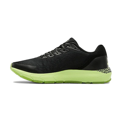 (Youth) UA Hovr Sonic 3 Glow Black/Green